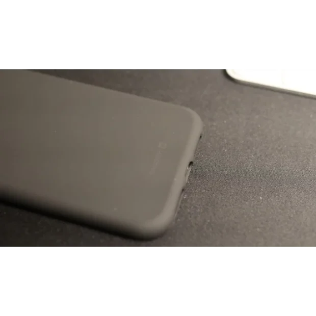 Husa silicon Swisstent Soft Joy pentru iPhone 15 Pro Max, Negru