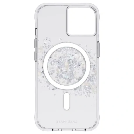 Husa Case Mate Karat Touch of Pearls MagSafe pentru iPhone 14 CM049158 Transparent