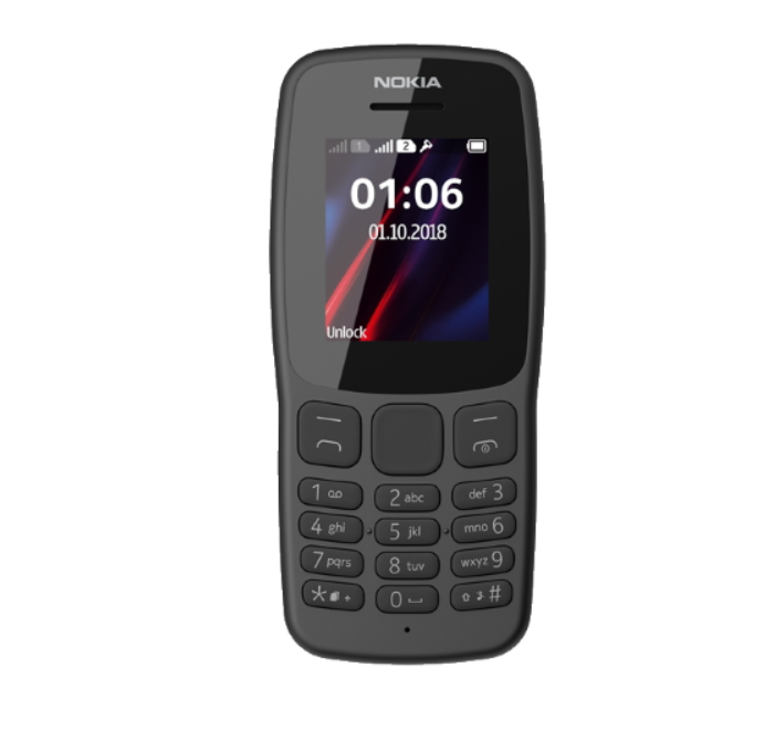 Telefon mobil Nokia 106 Dual Sim 16NEBD21A05 Negru thumb