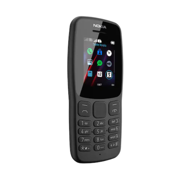 Telefon mobil Nokia 106 Dual Sim 16NEBD21A05 Negru thumb