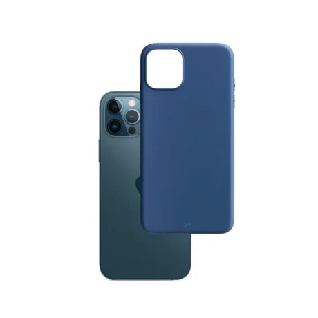 Husa Cover Silicon Mat 3mk pentru iPhone 13 Mini Albastru