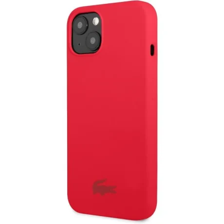 Husa Cover Lacoste Liquid Silicon pentru iPhone 13 Mini LCHCP13SSR Rosu