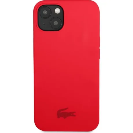 Husa Cover Lacoste Liquid Silicon pentru iPhone 13 Mini LCHCP13SSR Rosu