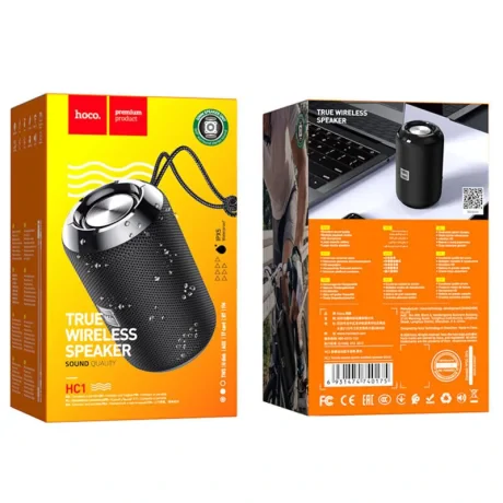 Boxa Wireless Hoco HC1 Trendy Sound Sports BT 5.0 Negru