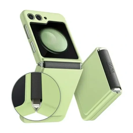 Husa cover Araree AeroFlex pentru Samsug Galaxy Z Flip5 Verde Ocean