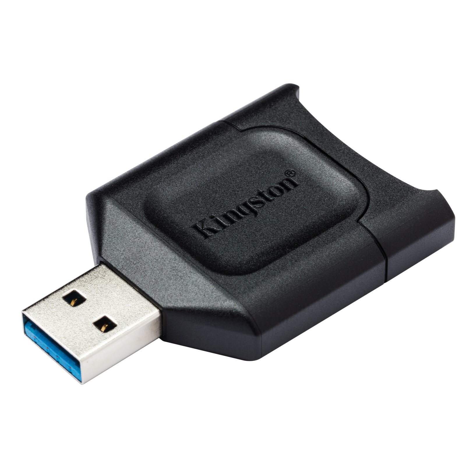 CARD READER extern KINGSTON, interfata USB 3.0, citeste/scrie: SD, micro SD, plastic, negru, "MLP" (timbru verde 0.03 lei) thumb