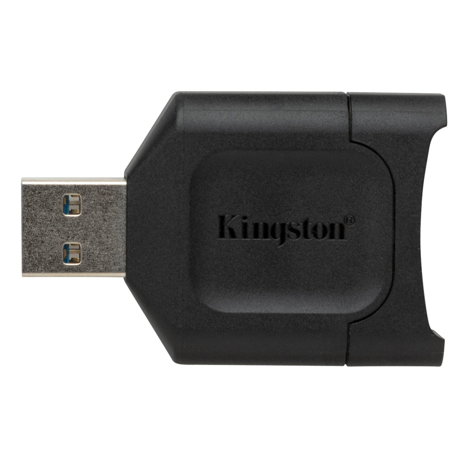 CARD READER extern KINGSTON, interfata USB 3.0, citeste/scrie: SD, micro SD, plastic, negru, "MLP" (timbru verde 0.03 lei) thumb