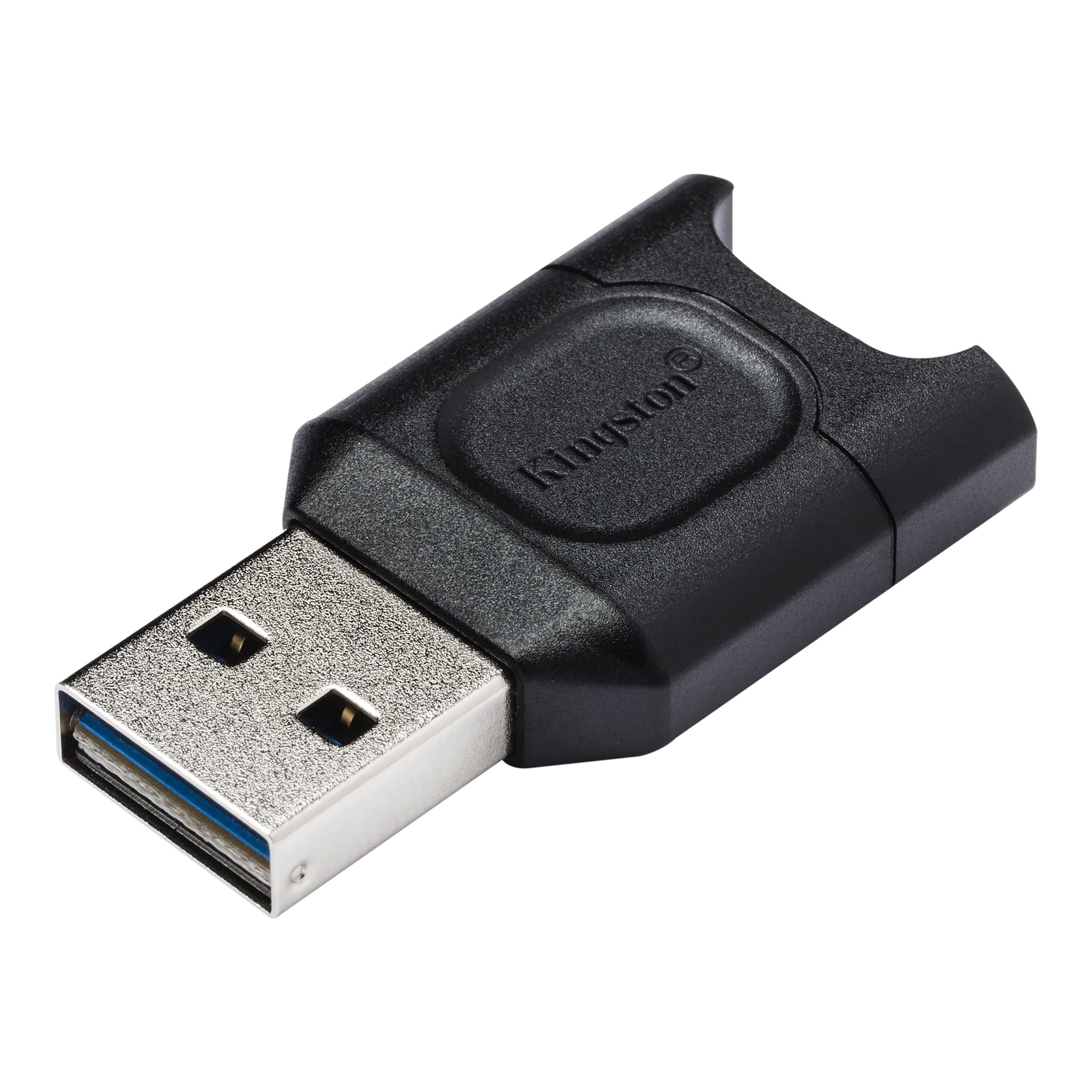 CARD READER extern KINGSTON, interfata USB 3.2 gen 1, citeste/scrie microSDHC/SDXC UHS-II, plastic, negru, "MLPM" (timbru verde 0.03 lei) thumb