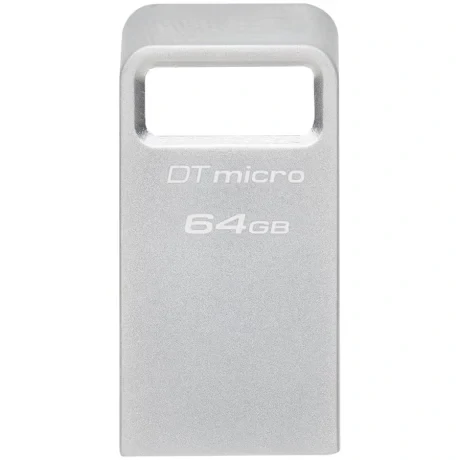 Kingston 64GB DataTraveler Micro 200MB/s Metal USB 3.2 Gen 1 EAN: 740617328066, &quot;DTMC3G2/64GB&quot;(timbru verde 0.03 lei)
