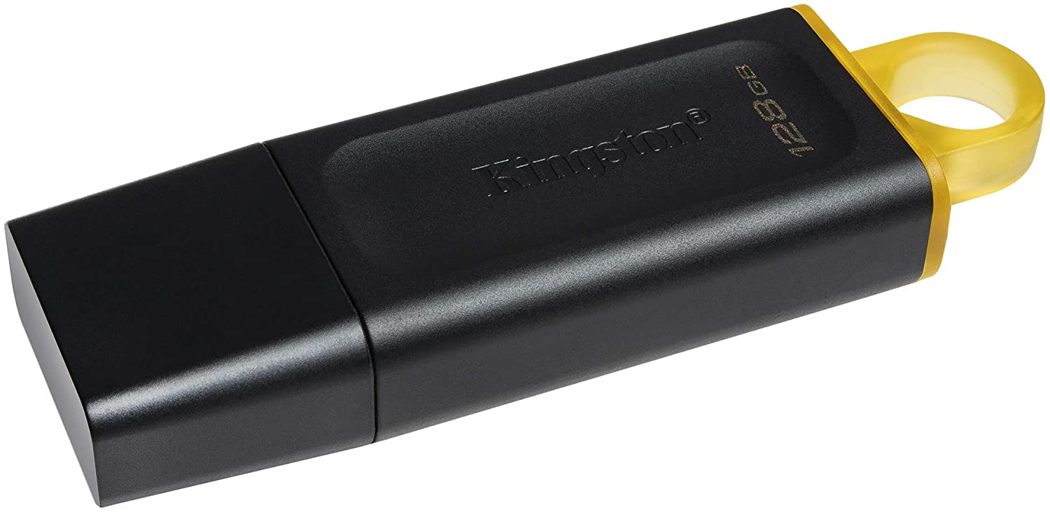 MEMORIE USB 3.2 KINGSTON 128 GB, cu capac, carcasa plastic, negru, "DTX/128GB" (timbru verde 0.03 lei) thumb