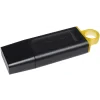 MEMORIE USB 3.2 KINGSTON 128 GB, cu capac, carcasa plastic, negru, &quot;DTX/128GB&quot; (timbru verde 0.03 lei)