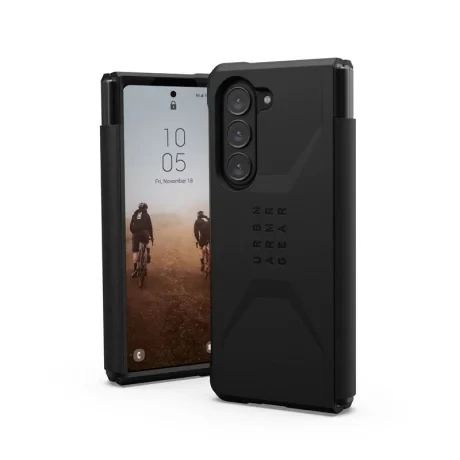 Husa UAG Civilian pentru Samsung Galaxy Z Fold5 Negru