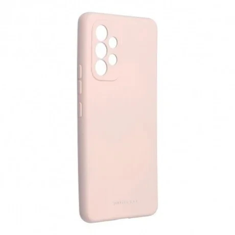Husa Cover Silicon Slim Mat pentru Samsung Galaxy A54 5G Roz