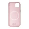 Husa Silicon Case Next One Ballet Compatibila Magsafe pentru Iphone 15  Roz