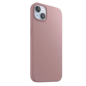 Husa Silicon Case Next One Ballet Compatibila Magsafe pentru Iphone 15  Roz