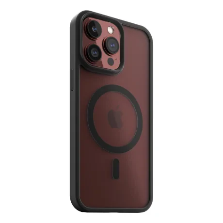 Husa Next One  Shield Case Compatibila Magsafe pentru Iphone 15 Pro Max  Negru