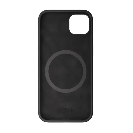 Husa Next One Silicone Case Compatibila Magsafe pentru Iphone 15  Negru