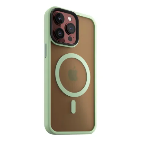 Husa Next One Mist Shield Case compatibila Magsafe pentru Iphone 15 Pro Verde