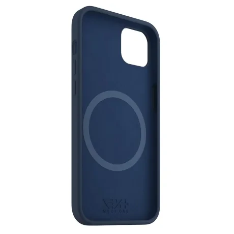 Husa Next One Silicone Case Compatibila Magsafe pentru Iphone 15 Albastru