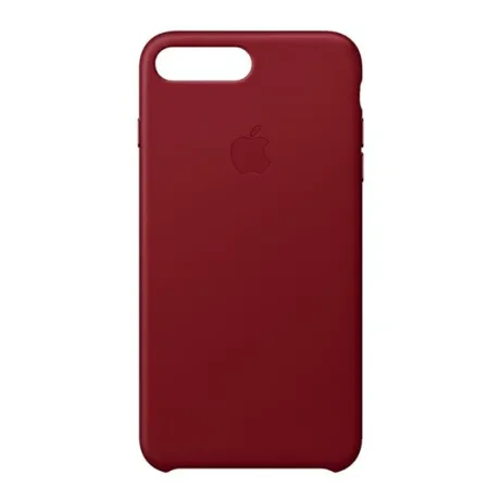MQHN2ZE/A Apple Leather Cover for iPhone 7 Plus/8 Plus Red