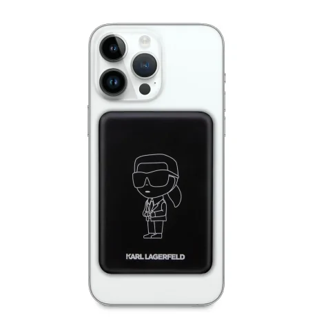Powerbank Karl Lagerfeld Ikonik NFT MagSafe 3000mAh Black