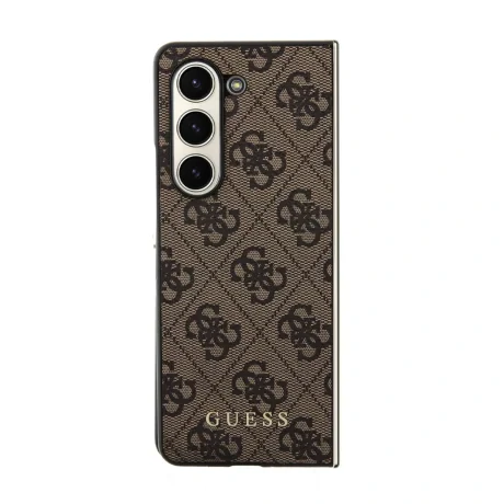 Husa Guess 4G Charms pentru Samsung Galaxy Z Fold 5 Brown