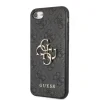 Husa spate cu logo metalic Guess PU 4G pentru iPhone 7/8/SE2020/SE2022 gri