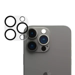 Folie Protectie Sticla Camera Mobico pentru iPhone 15 Pro Max Negru