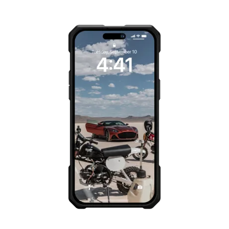 Husa cover UAG Antisoc Monarch pentru iPhone 15 Pro Negru