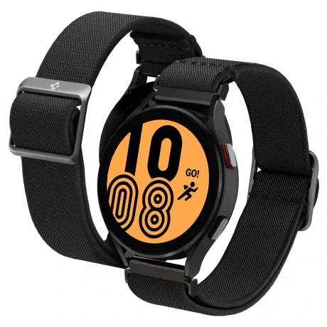 Curea smartwatch Spigen Lite Fit pentru Galaxy Watch 20mm (Galaxy Watch 5/5 Pro/4/4 Classic/3(41mm), negru