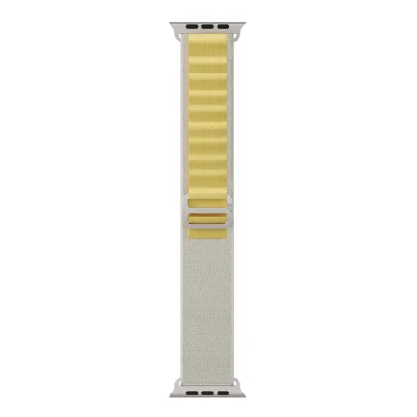 Curea de ceas Next One Adventure Loop pentru Apple Watch 41MM Alb - Galben