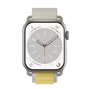Curea de ceas Next One Adventure Loop pentru Apple Watch 41MM Alb - Galben
