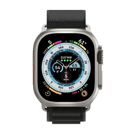 Curea de Ceas Next One Adventure Loop pentru Apple Watch 45/49MM Negru