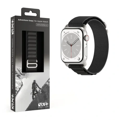 Curea de Ceas Next One Adventure Loop pentru Apple Watch 45/49MM Negru