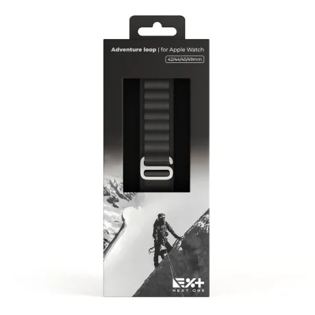 Curea de Ceas Next One Adventure Loop pentru Apple Watch 45/49MM Negru