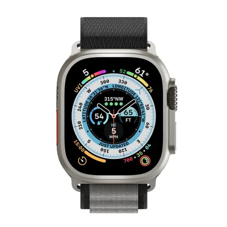Curea de Ceas Next One Adventure Loop pentru Apple Watch 45/49MM Gri