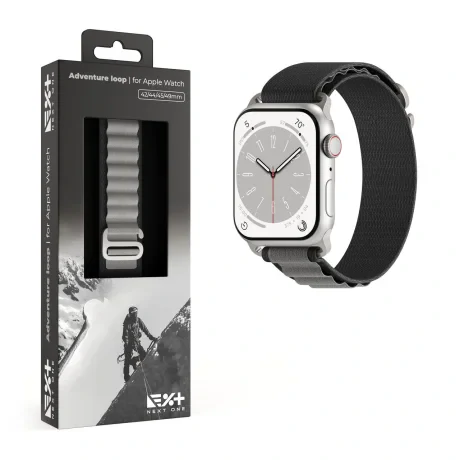 Curea de Ceas Next One Adventure Loop pentru Apple Watch 45/49MM Gri