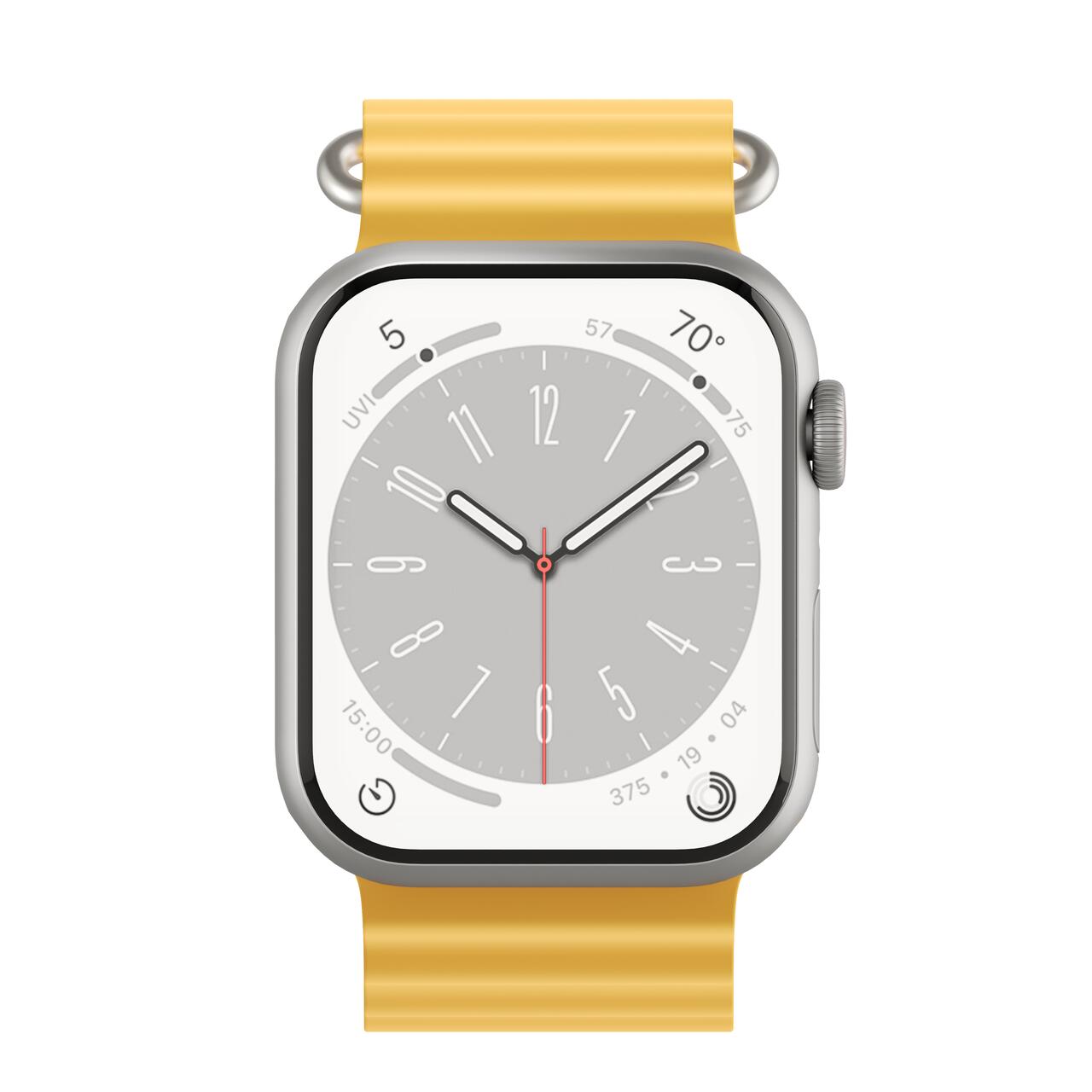 Curea de ceas Next One H2O pentru Apple Watch 41mm  Galben thumb
