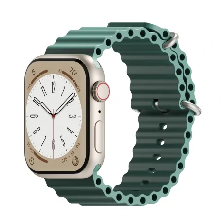 Curea Ceas H2O Next One pentru Apple Watch 45/49 MM Verde
