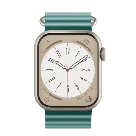 Curea Ceas H2O Next One pentru Apple Watch 45/49 MM Verde