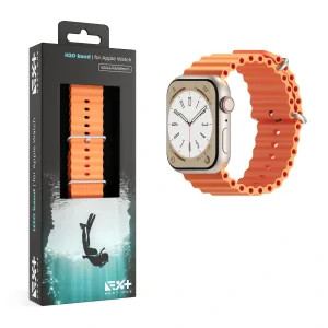 Curea Ceas H2O Next One pentru Apple Watch 45/49 MM Portocaliu