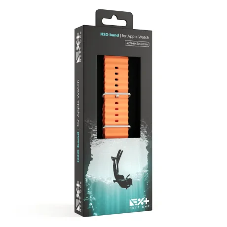 Curea Ceas H2O Next One pentru Apple Watch 45/49 MM Portocaliu