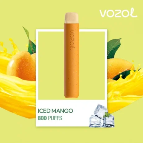 Tigara Electronica Vozol STAR 800 Puff Iced Mango