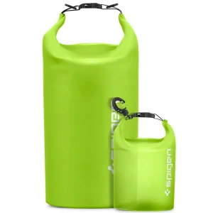 Geanta Waterproof Spigen Aqua Shield Dry Bag 20L + 2L A630, cactus green