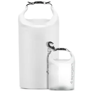 Geanta waterproof Spigen Aqua Shield Dry Bag 20L + 2L A630, snow white