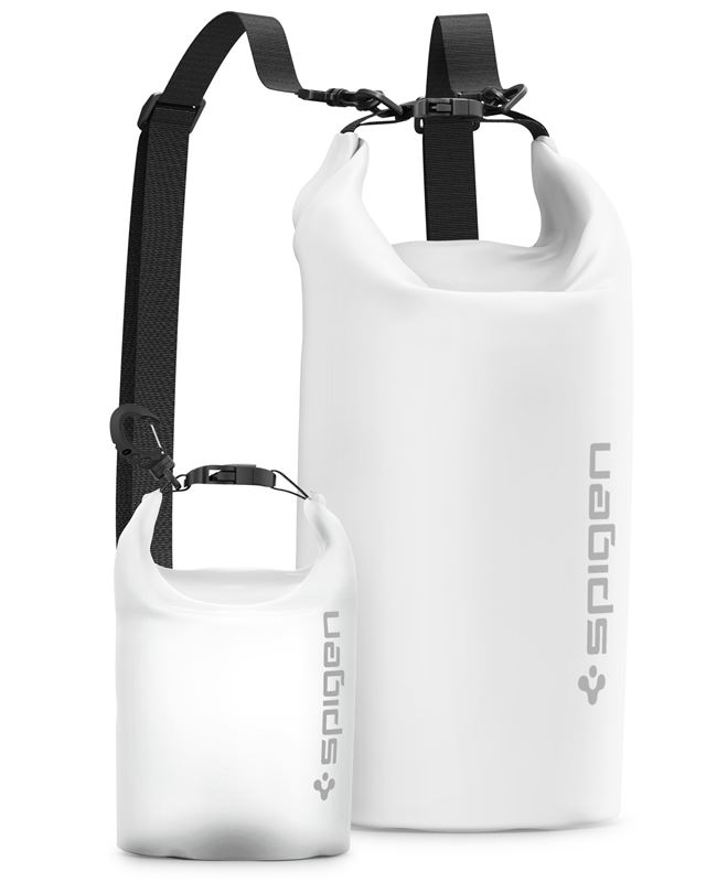 Geanta waterproof Spigen Aqua Shield Dry Bag 20L + 2L A630, snow white thumb