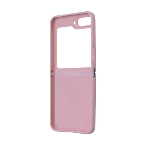 Husa Guess PC/TPU Glitter Flakes Metal Logo pentru Samsung Galaxy Z Flip 5 Pink