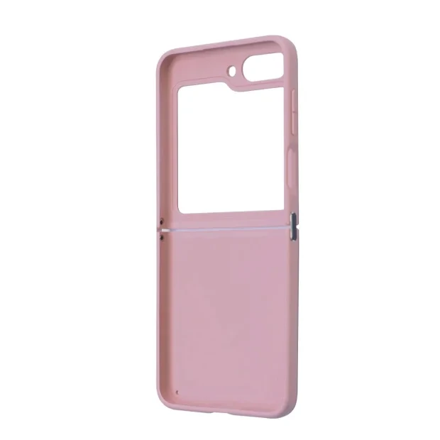 Husa Guess PC/TPU Glitter Flakes Metal Logo pentru Samsung Galaxy Z Flip 5 Pink