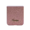 Husa Guess PC/TPU Glitter Flakes Metal Logo pentru Samsung Galaxy Z Flip 5 Pink