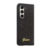 Husa Guess PC/TPU Glitter Flakes Metal Logo pentru Samsung Galaxy Z Fold 5 Black